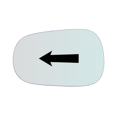 Vitre rétroviseur côté GAUCHE pur Renault Megane I depuis 1996-2001 GALLO RETROVISORI