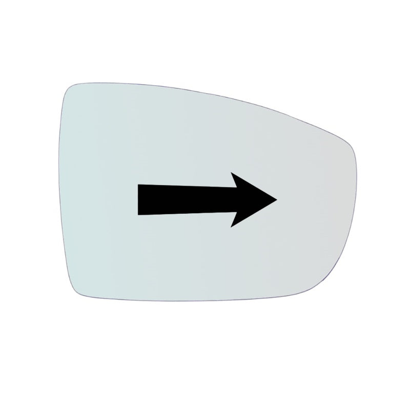 Vitre rétroviseur côté DROIT pur Ford Galaxy II (WA6) depuis 2006-2015 GALLO RETROVISORI