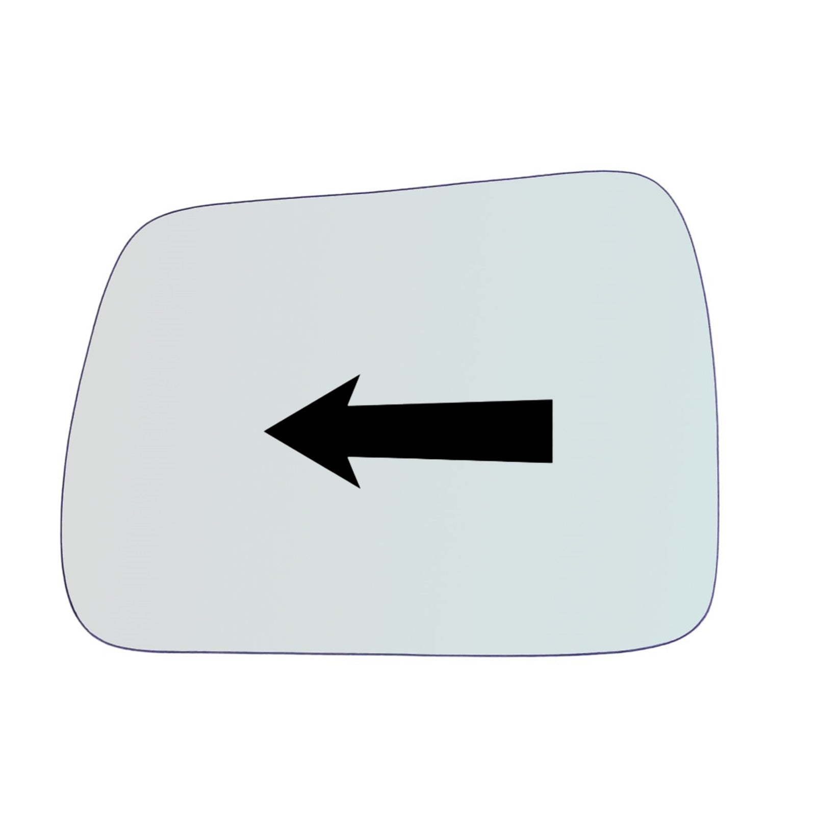 Vitre rétroviseur côté GAUCHE pur Jeep Cherokee II (XJ) depuis 1994-1998 GALLO RETROVISORI