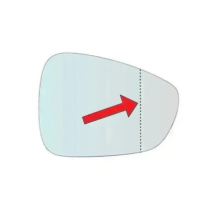 Vitre Miroir Asphérique DROIT pur Citroen C3 II (SC) depuis 2009> - MIROIRS-AUTO2004