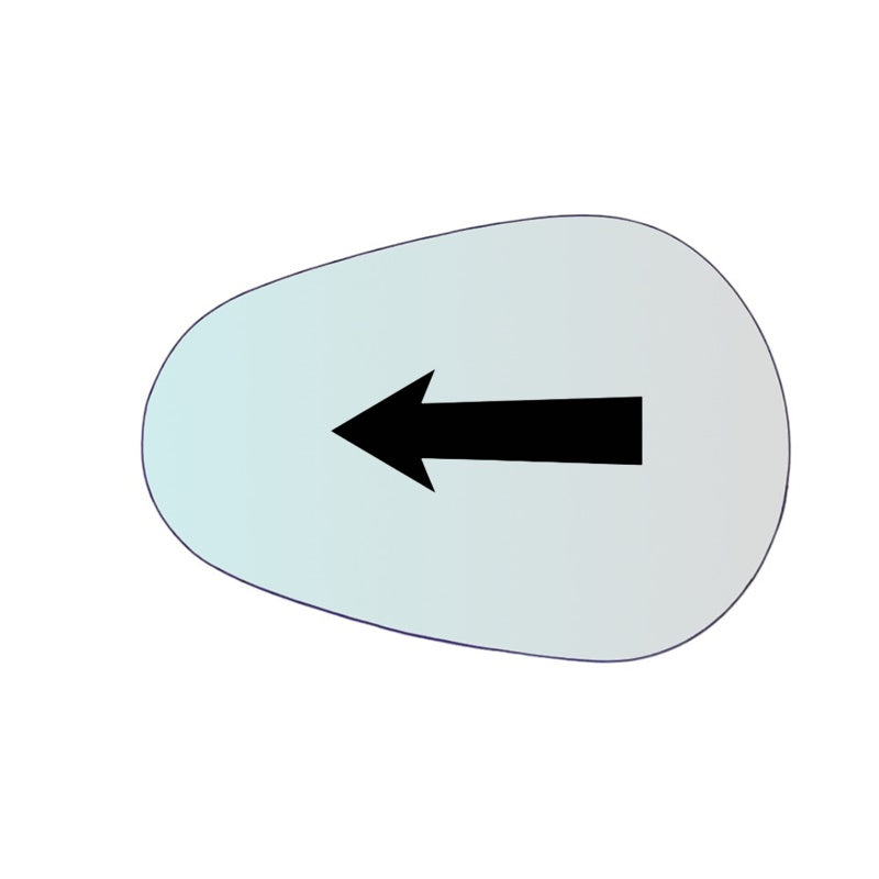 Vitre rétroviseur côté GAUCHE Moto Kawasaky Strad 1000 - www.glass-europa.com