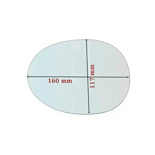 Vitre Miroir Asphérique DROIT Pur Citroen C1 I (PM) depuis 2005-2014 - MIROIRS-AUTO2004