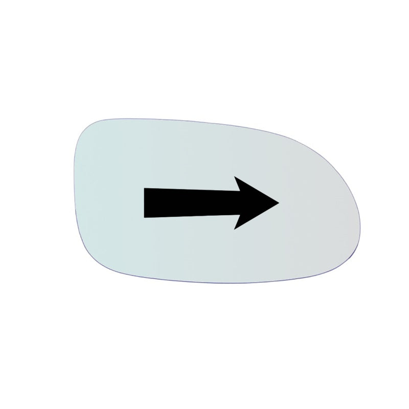 Vitre rétroviseur côté DROIT pur Mercedes SLK I (R170) depuis 1996-2004 GALLO RETROVISORI