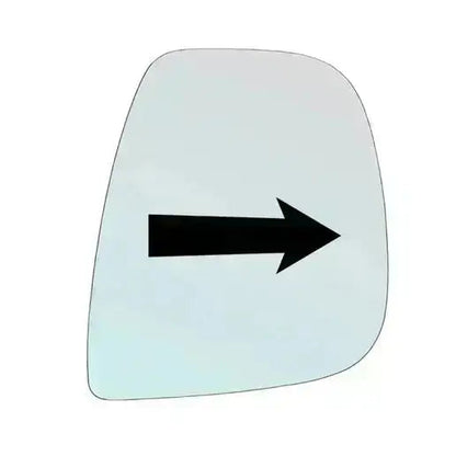 Vitre rétroviseur côté GAUCHE pur Fiat Doblo III depuis 2019> GALLO RETROVISORI