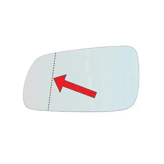 Vitre Miroir Asphérique GAUCHE pur Audi A6 I (4A) depuis 1994-1997 - MIROIRS-AUTO2004