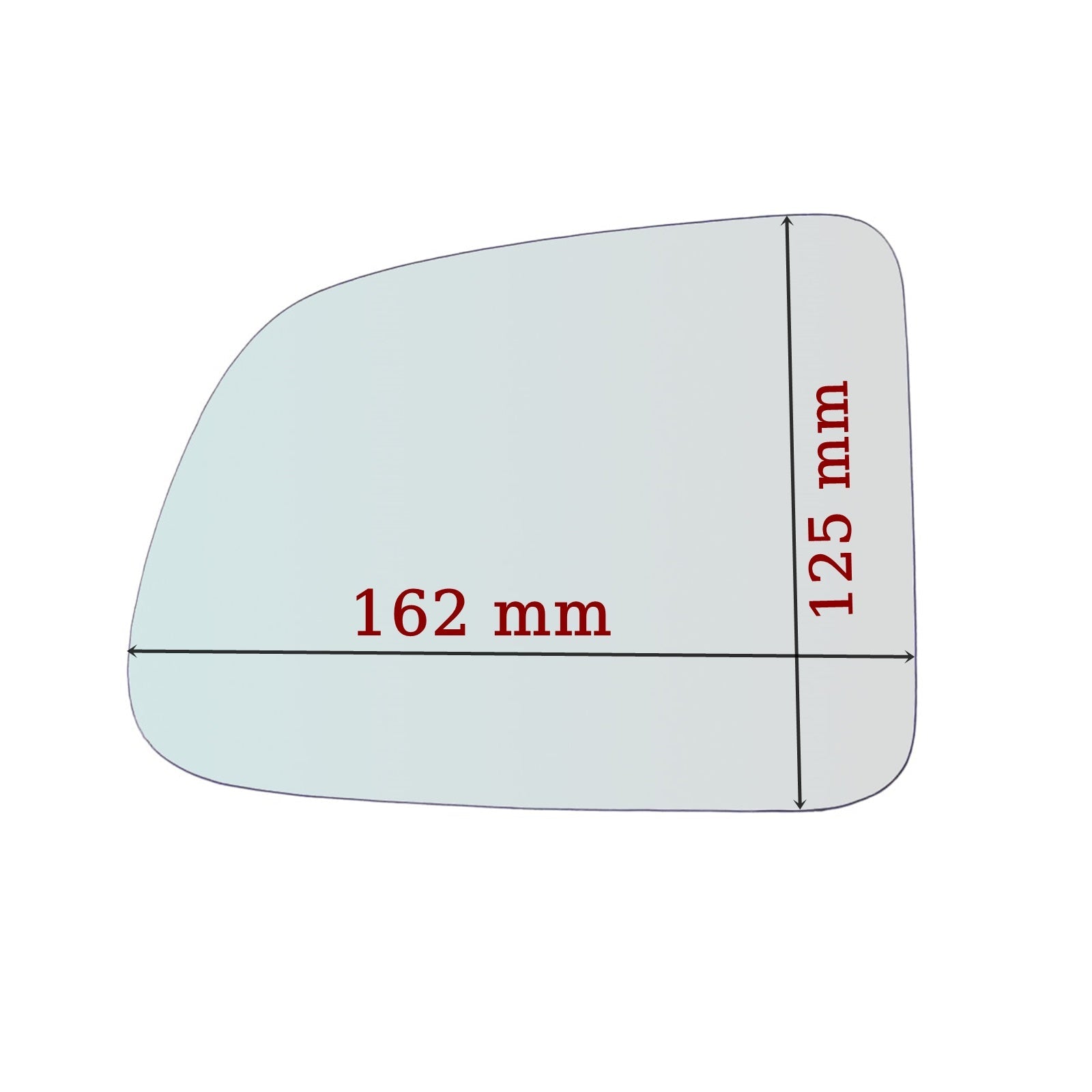 Vitre rétroviseur côté GAUCHE pur Suzuki Vitara I (TA) depuis 1988-1993 GALLO RETROVISORI