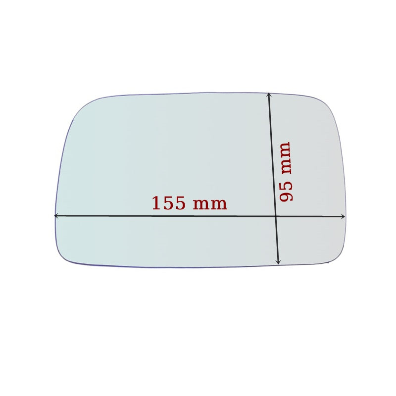 Miroir De Rechange côté GAUCHE pur Volkswagen Polo (6N1) depuis 1994-1999 GALLO RETROVISORI