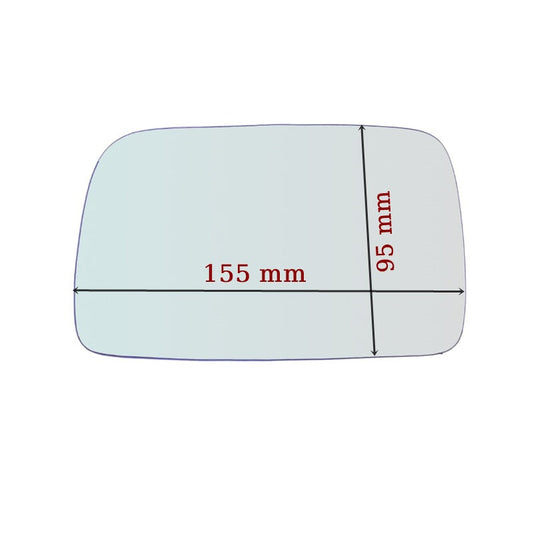 Miroir De Rechange côté GAUCHE pur Volkswagen Polo (6N1) depuis 1994-1999 GALLO RETROVISORI