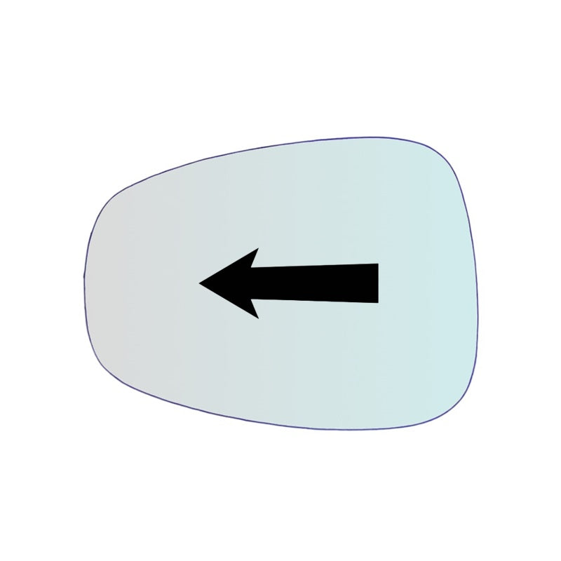 Vitre rétroviseur côté GAUCHE Moto Triumph Thruxton Boneville - www.glass-europa.com