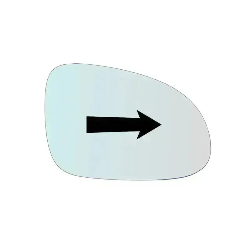 Vitre rétroviseur côté DROIT pur Volkswagen Sharan I (7M8) 2003-2009 - MIROIRS-AUTO2004