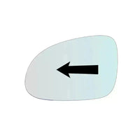 Vitre rétroviseur côté GAUCHE pur Skoda Superb I (3U4) 2006-2008 - MIROIRS-AUTO2004