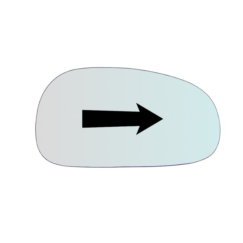 Miroir De Rechange côté DROIT pur Seat Leon II (1P) depuis 2005-2009 - MIROIRS-AUTO2004