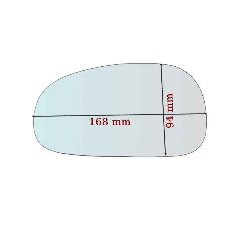 Miroir De Rechange côté GAUCHE pur Seat Leon II (1P) depuis 2005-2009 - MIROIRS-AUTO2004