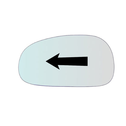 Vitre rétroviseur côté GAUCHE pur Leon II (1P1) 2005-2009 - www.glass-europa.com