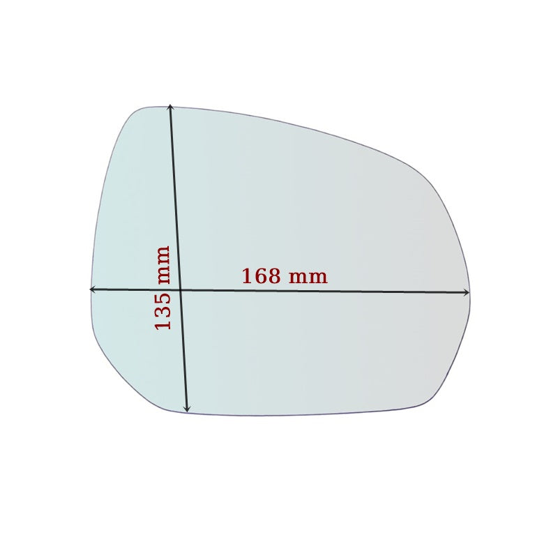 Vitre rétroviseur côté DROIT pur Citroen C4 Grand Picasso depuis 2007> - MIROIRS-AUTO2004