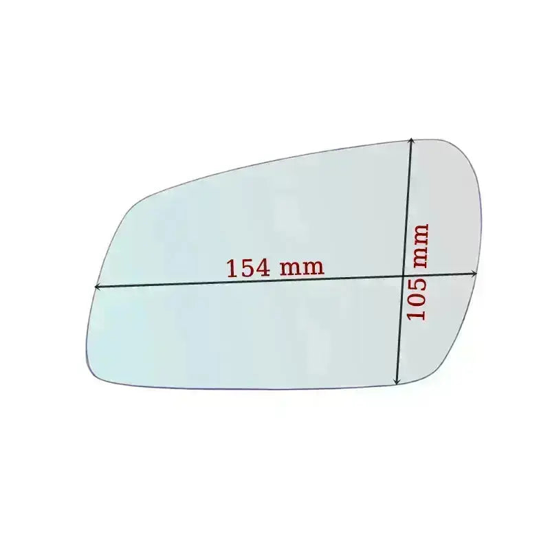 Vitre rétroviseur côté DROIT pur Ford Mondeo III depuis 2004-2007 - MIROIRS-AUTO2004