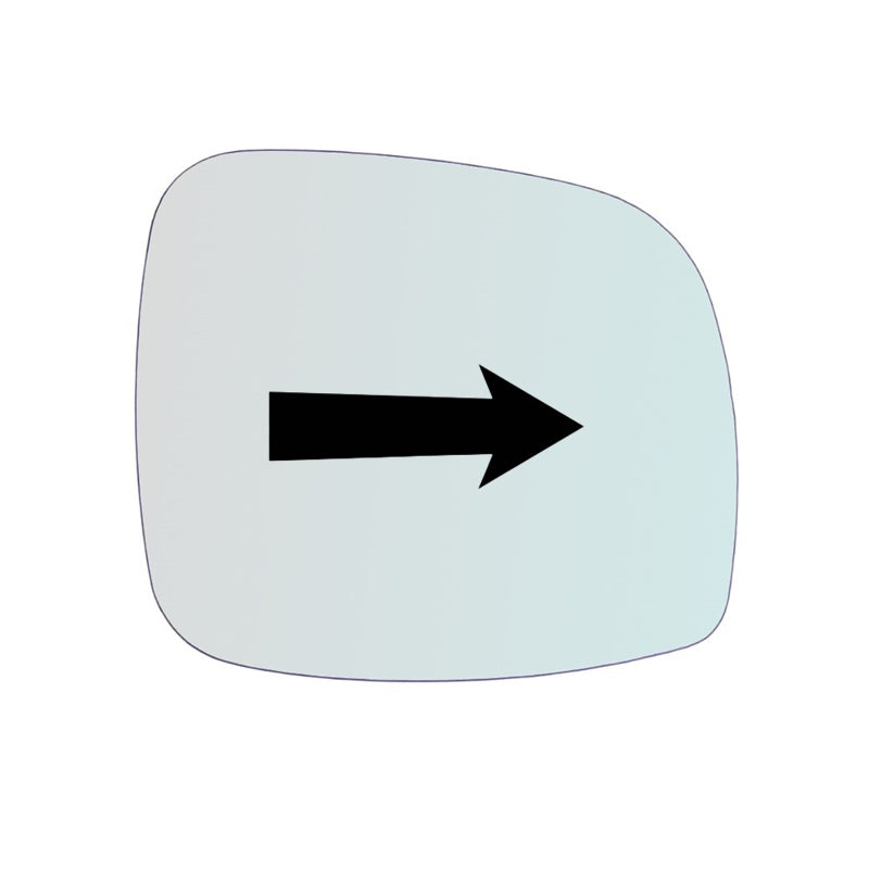 Vitre rétroviseur côté DROIT pur Chrysler Grand Voyager (RT) depuis 2007> GALLO RETROVISORI