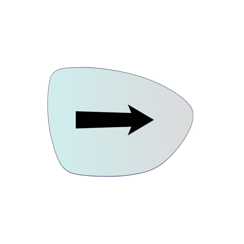 Vitre rétroviseur côté DROIT pur Peugeot Elystar - www.glass-europa.com