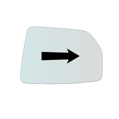 Miroir De Rechange côté DROIT pur Sportage II (JE) depuis 2004-2009 - MIROIRS-AUTO2004