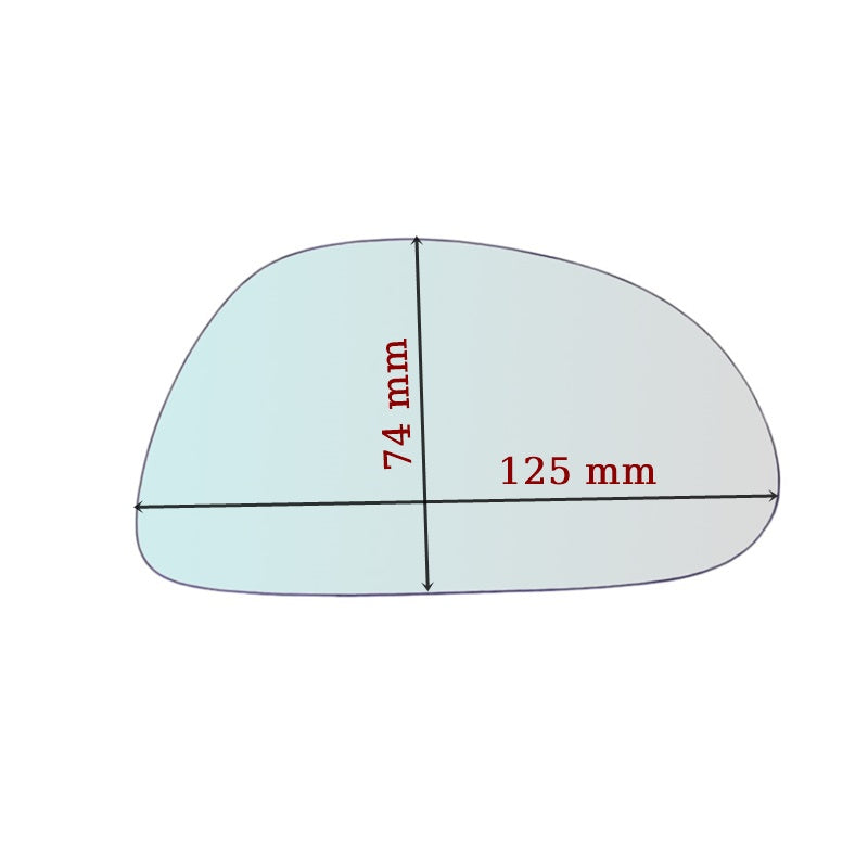 Vitre rétroviseur côté DROIT Moto Gilera Runner 2006> - www.glass-europa.com