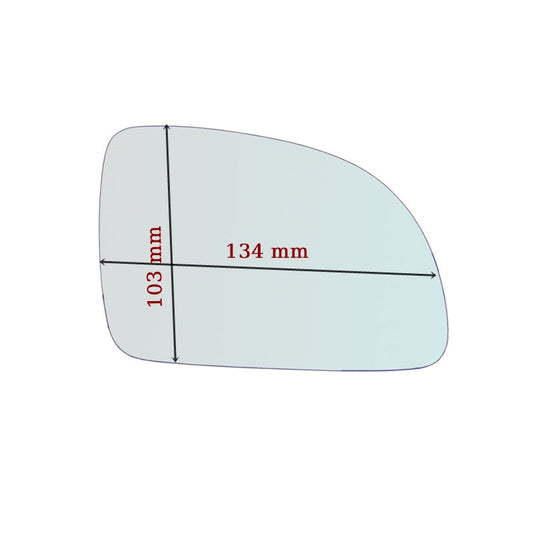 Miroir De Rechange côté DROIT pur New Beetle depuis 1997-2003 GALLO RETROVISORI