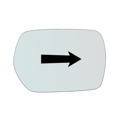 Vitre rétroviseur côté GAUCHE pur Mitsubishi Outlander I depuis 2001-2006 GALLO RETROVISORI