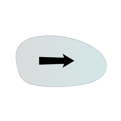 Vitre Miroir Asphérique DROIT Pur Bmw Z4 (E85) depuis 2003-2009 GALLO RETROVISORI
