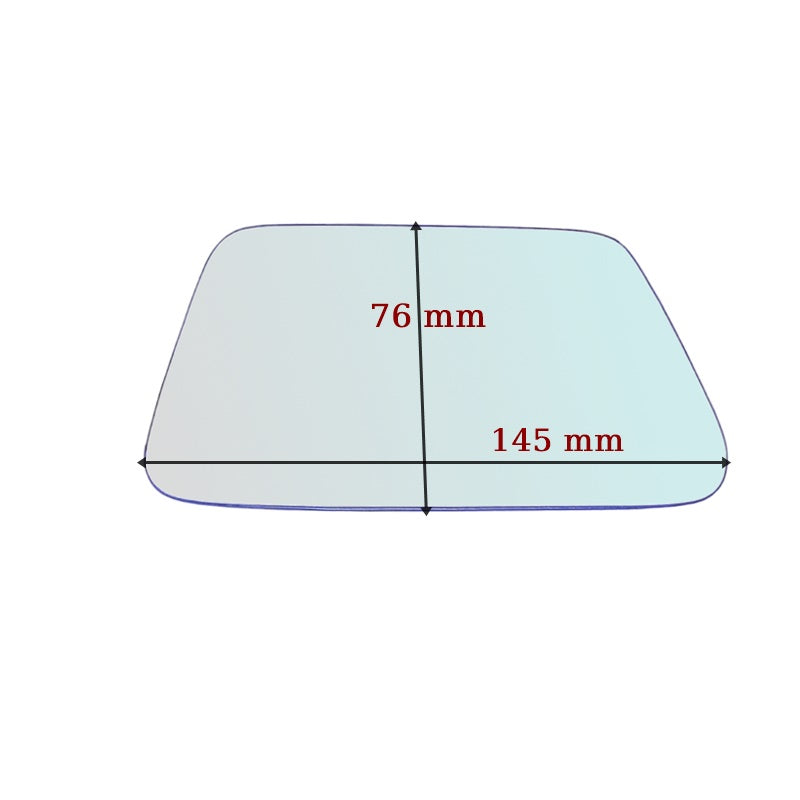 Vitre rétroviseur côté DROIT pur Honda 400 (cylindres) - www.glass-europa.com