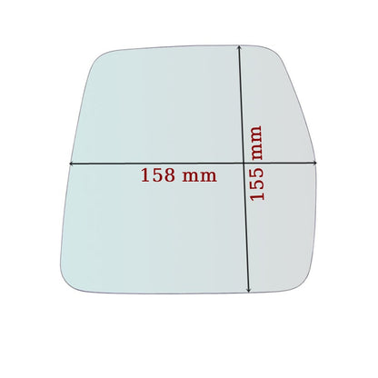 Vitre rétroviseur côté GAUCHE pur Peugeot Expert I depuis 1995-2006 GALLO RETROVISORI