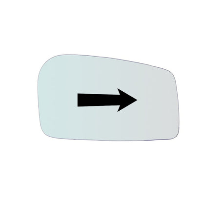 Vitre rétroviseur côté DROIT pur Lancia Zeta (22) depuis 1995-2002 GALLO RETROVISORI