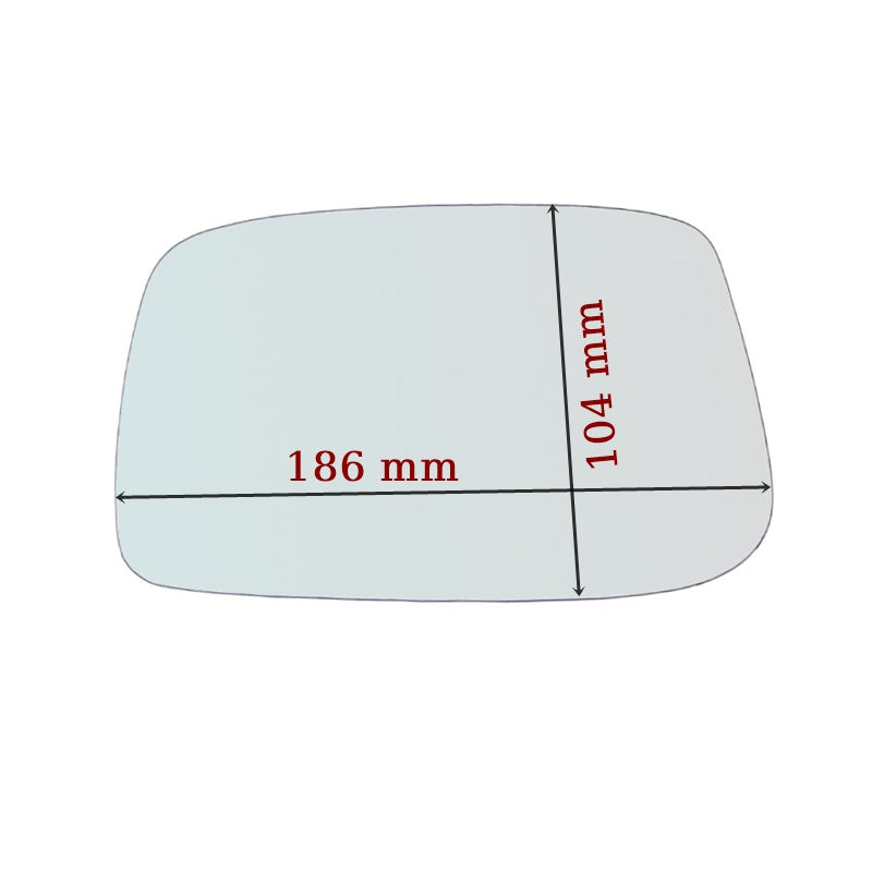 Vitre rétroviseur côté GAUCHE pur Peugeot 807 (E) depuis 2002-2008 GALLO RETROVISORI