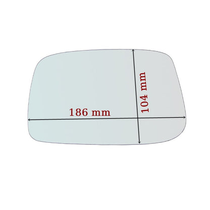 Vitre rétroviseur côté GAUCHE pur Peugeot 807 (E) depuis 2002-2008 GALLO RETROVISORI