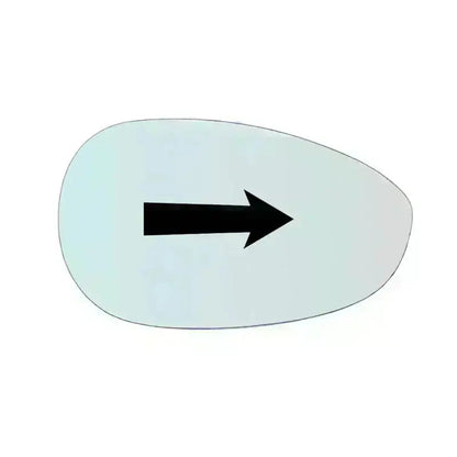 Plaque de miroir rétroviseur DROIT Pur Alfa Romeo 4C dal 2013> - MIROIRS-AUTO2004