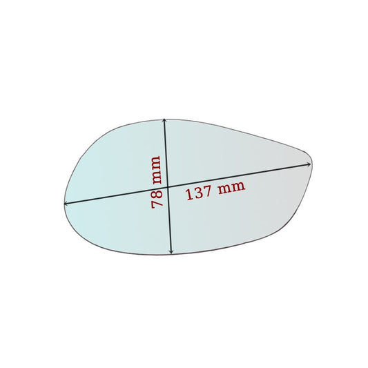 Vitre rétroviseur côté GAUCHE Aprilia Leonardo - www.glass-europa.com