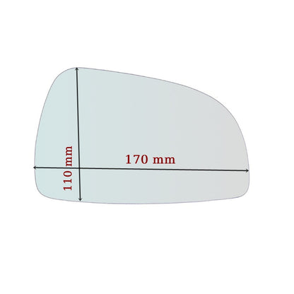 Miroir De Rechange côté DROIT pur Hyundai Matrix (FC) depuis 2001-2007 - MIROIRS-AUTO2004