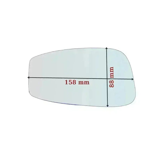 Vitre Miroir Asphérique DROIT pur Fiat Stilo (192) depuis 2001-2009 - MIROIRS-AUTO2004