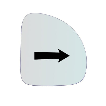 Miroir De Rechange côté DROIT pur Fiat Multipla (186) depuis 1999-2010 - MIROIRS-AUTO2004