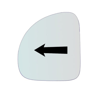 Vitre rétroviseur côté GAUCHE pur Fiat Multipla (186) depuis 1999-2010 GALLO RETROVISORI