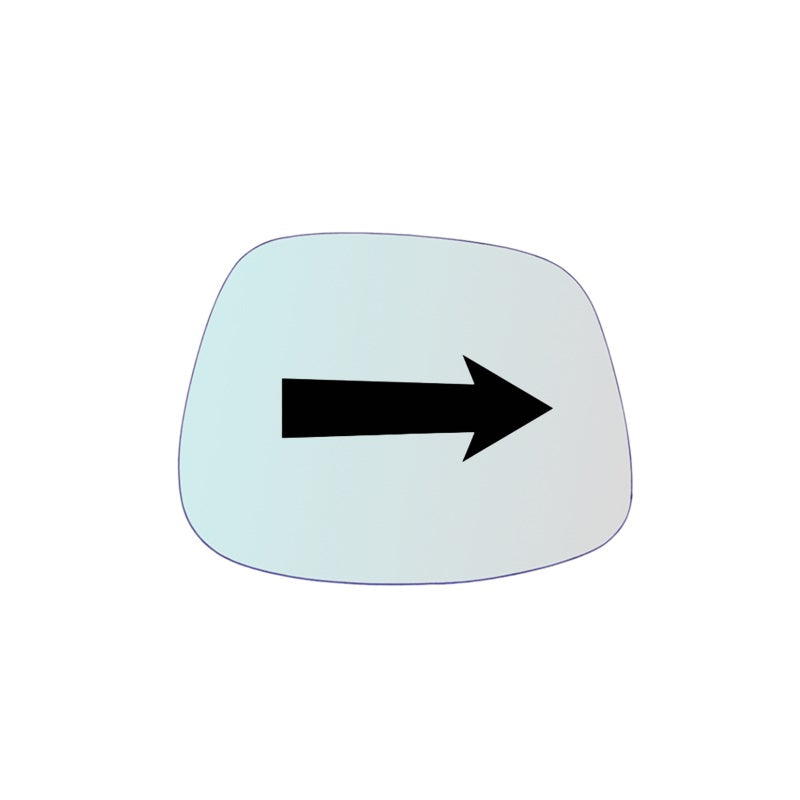 Vitre rétroviseur côté DROIT pur Cagiva Elephant - www.glass-europa.com