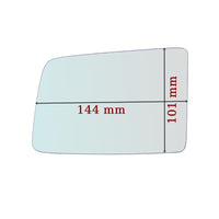 Vitre rétroviseur côté GAUCHE pur Opel Kadett E (T85) depuis 1984-1993 GALLO RETROVISORI