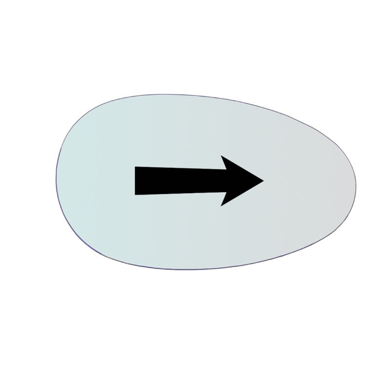 Vitre rétroviseur côté DROIT pur Rover 75 (RJ) depuis 1999-2004 GALLO RETROVISORI