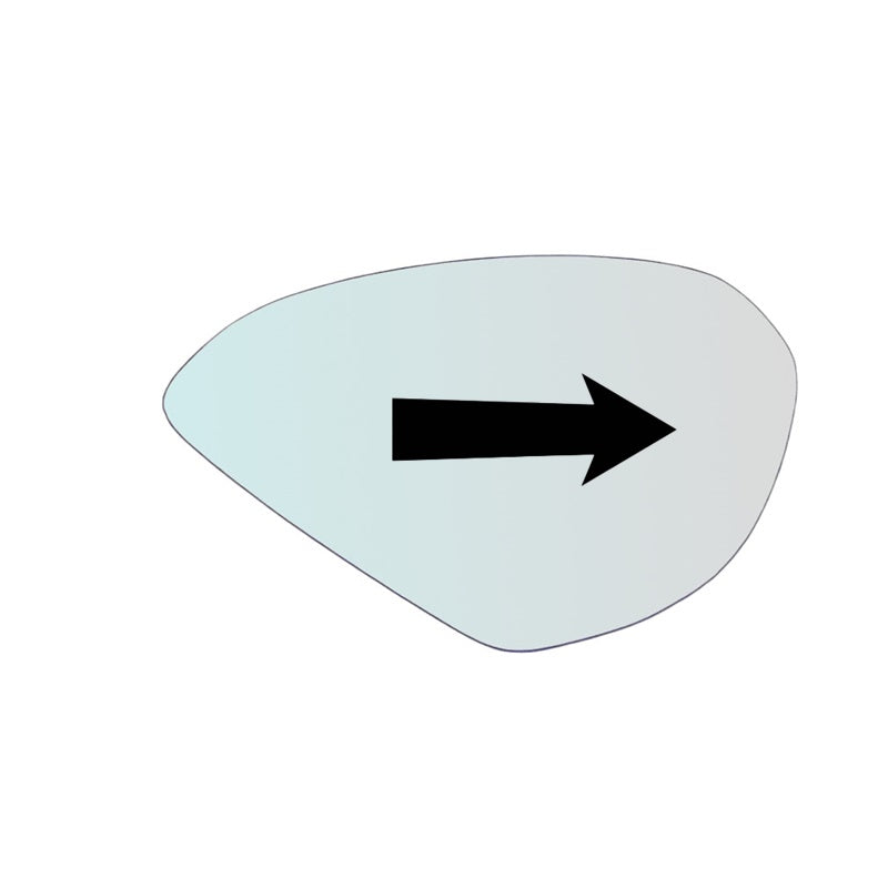 Vitre rétroviseur côté DROITE Moto Ducati 1199 - www.glass-europa.com