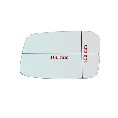 Vitre rétroviseur côté GAUCHE pur Volvo C70 I Cabrio (873) depuis 1995-2005 GALLO RETROVISORI