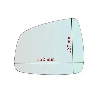 Vitre rétroviseur côté DROIT pur Dacia Sandero I depuis 2008> - MIROIRS-AUTO2004