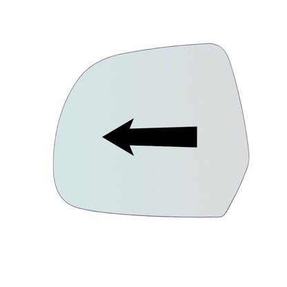 Vitre rétroviseur côté GAUCHE pur Nissan Leaf I (ZE0) depuis 2010> GALLO RETROVISORI