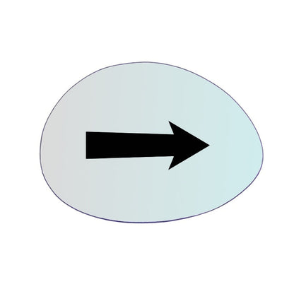 Vitre rétroviseur côté DROIT Moto Piaggio ZIP - www.glass-europa.com