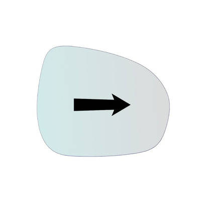 Miroir De Rechange côté DROIT pur Fiat 500X (334) depuis 2014> - MIROIRS-AUTO2004