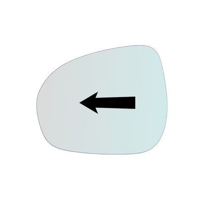 Miroir De Rechange côté GAUCHE pur Fiat 500X (334) depuis 2014> - MIROIRS-AUTO2004