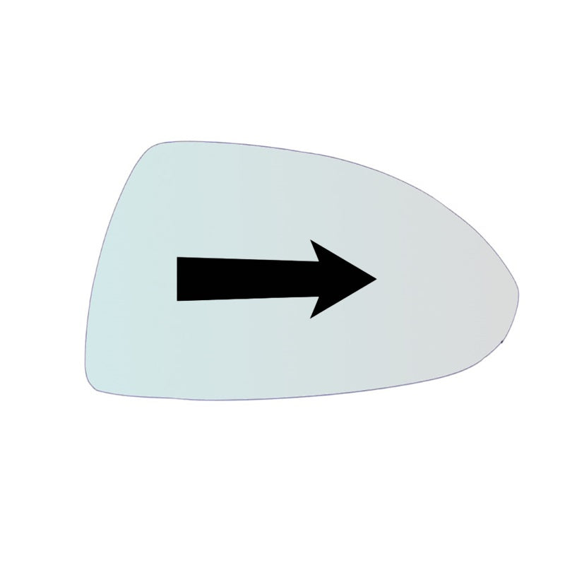 Vitre rétroviseur côté DROIT pur Opel Corsa E (X15) depuis 2014> GALLO RETROVISORI