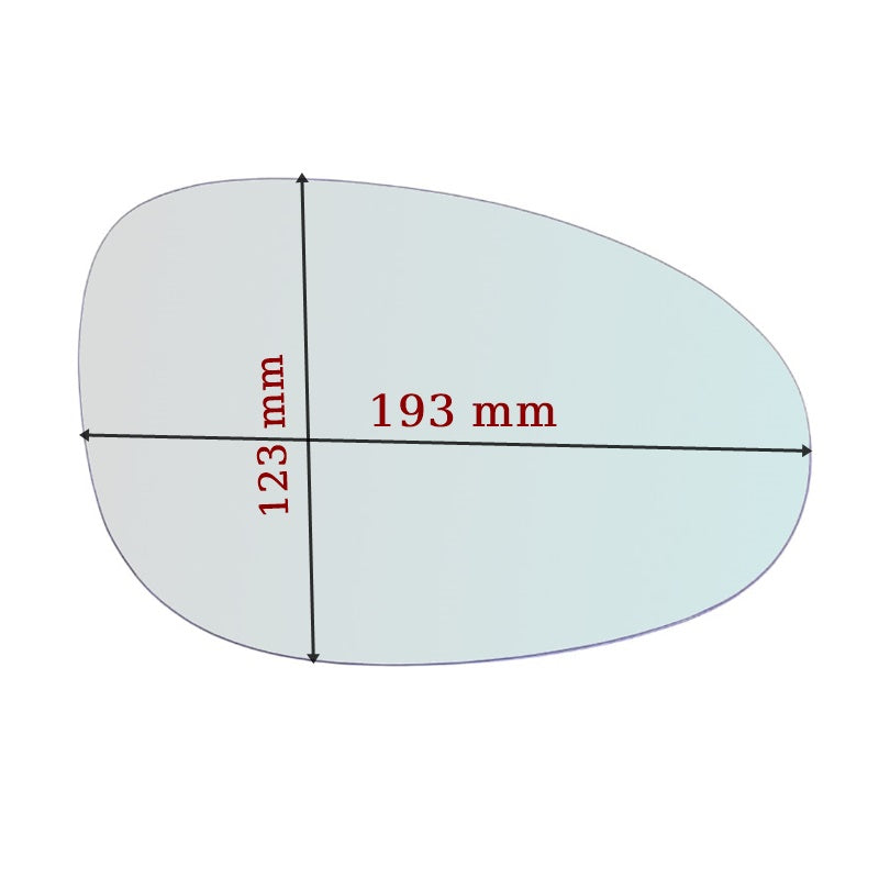 Vitre rétroviseur côté DROIT Renault Espace III (JE0) depuis 1996-2002 GALLO RETROVISORI